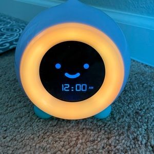 Little Hippo Ready to Rise Sleep and Wake Kids Alarm Clock